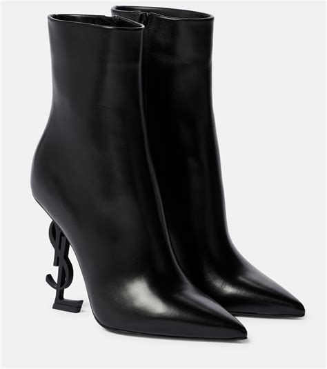 ysl ankle boots opyum|ysl pointed toe boots.